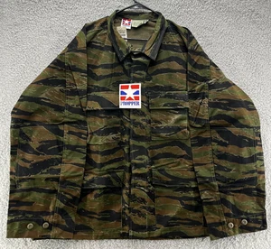 Abrigo de Combate Militar Selva Camuflado Rayas de Tigre Camisa Abotonada Para Hombre’s 3XL - Imagen 1 de 9