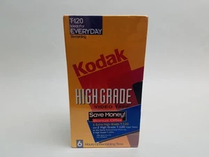 New Kodak 160 2853 T-120 VHS Video Tape 1 Extra High Grade / 2 High Grade Tape - Picture 1 of 3