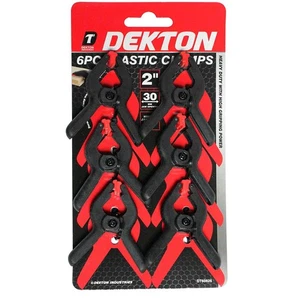 Dekton 2" starker Griff Schwerlast 50 mm Nylon Federklemmen 6/PK - Bild 1 von 5