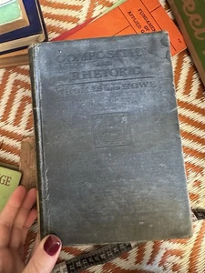 Composition and rhetoric Thomas and Howe hardcover 1912 - Picture 1 of 12