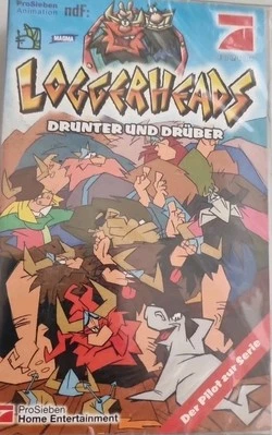 VHS Loggerheads Drunter und drüber  (1997) Pilotfilm zur Serie Neu & OVP - Bild 1 von 3