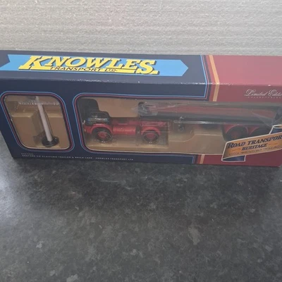 Corgi 1:50 11403 Bedford KM Platform Trailer Knowles Brick Load.  BNIB REF E4 - Image 1 of 4