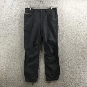 Royal Robbins Cargo Pants Womens 36/30 (actual 36x29) Gray High Rise Zip Fly - Picture 1 of 19