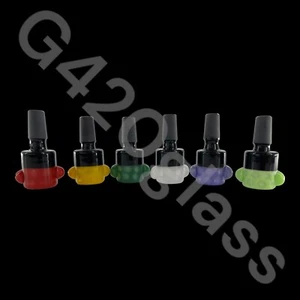 14 mm männlicher Honigtopf Glas Bowl | Shisha Wasserpfeife Glasbong Pfeife Rauchen - Bild 1 von 9