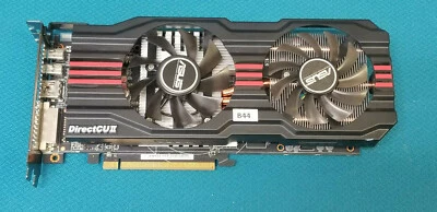 ASUS Radeon HD 7870 2GB DDR5 Gaming GPU Video Card DVI HDMI PCI-E working #B44 - Image 1 of 4