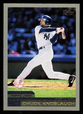 2000 Topps Chuck Knoblauch #345  Baseball  New York Yankees