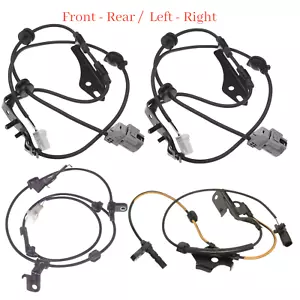 2x ABS Wheel Speed Sensor Front+ x2 Rear harness L/R Fits Toyota Prius 2010-2015 - Picture 1 of 12