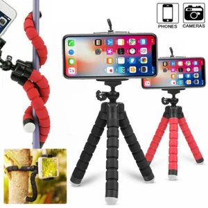 Flexible Mount Adjustable Mini Tripod Stand Holder For Cell Phone Camera - Picture 1 of 15