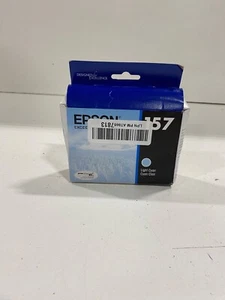 2020 -LIGHT CYAN | Genuine Epson 157 Ink Cartridge C13T157520 - - Afbeelding 1 van 2
