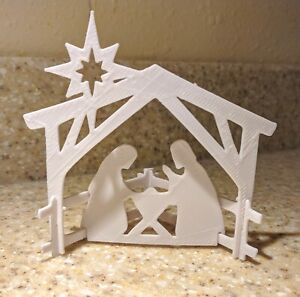 Christmas Nativity Pop-Out Snap Together Card