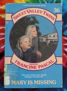Mary Is Missing (Francine Pascal, 1990) #36 SWEET VALLEY TWINS Paperback Book - Picture 1 of 4