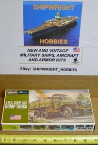 Camión de volteo Hasegawa 1/72 GMC CCKW-353 de colección sin usar, en caja - Imagen 1 de 12