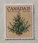 Timbre Canada 15 cents 1981 MNH #901 arbre de Noël 1781 Noël