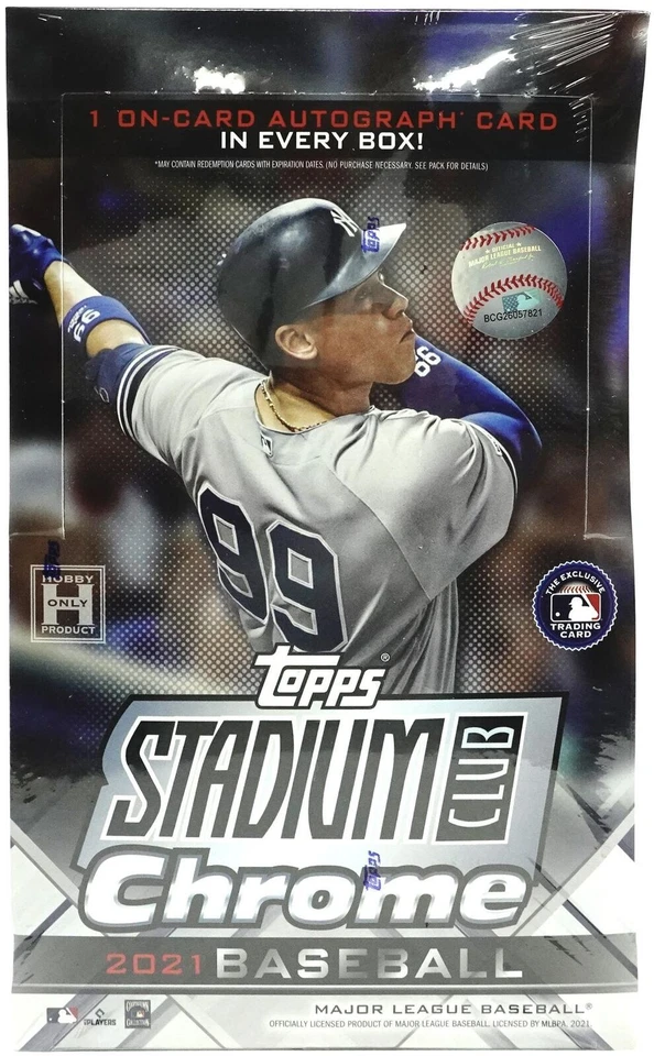2021 TOPPS STADIUM CLUB CHROME BASEBALL STARS AND ROOKIES CARDS FROM #101-200 - Image 1 of 1