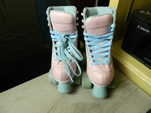 Rookie pink/blue size junior 10 roller skates - Picture 1 of 5