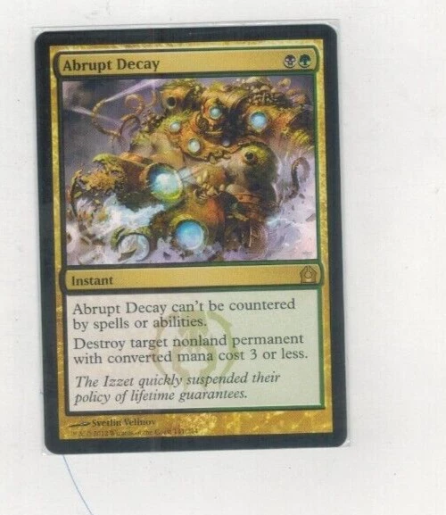 MTG Abrupt Decay Regular Rare - Image 1 of 1