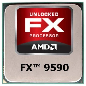 AMD FX-Series FX-9590 (8x 4.7GHz) FD9590FHW8KHK CPU Sockel AM3+ (#1358) - Bild 1 von 1