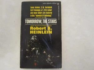 1967 Tomorrow, The Stars,  Robert A. Heinlein, ed. Berkley mass market paperback - Picture 1 of 8