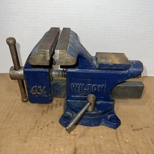 Vintage Wilton Werkstattbank drehbar 4,5" Ladenschraubstock - Bild 1 von 6