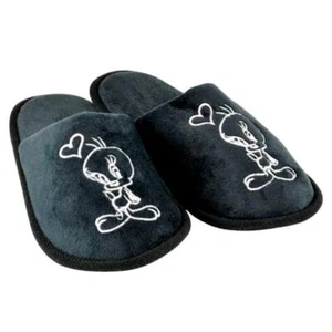 LOONEY TUNES - TWEETY BLACK HEART - Hausschuhe Slipper - Größe 36/37 - NEU - Picture 1 of 2
