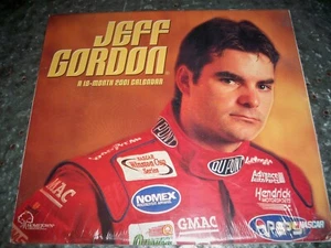 2001 Jeff Gordon Wall Calendar DuPont Paint Du Pont NASCAR Racing ++ NEW - Picture 1 of 3