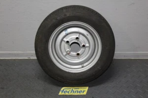 Komplettrad Wohnwagen 12" 12 Zoll Stahl 155/70 R12C 4,5x12 ET30 5x112 Ersatzrad - Bild 1 von 6
