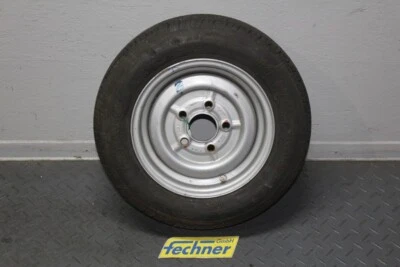 Komplettrad Wohnwagen 12" 12 Zoll Stahl 155/70 R12C 4,5x12 ET30 5x112 Ersatzrad - Bild 1 von 4