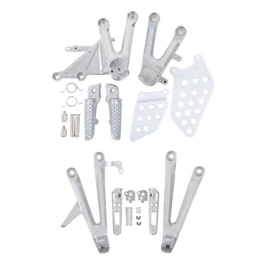 Soporte estriberas conductor pasajero aptos para Honda CBR1000RR 2004-2007 Foto 1 de 4