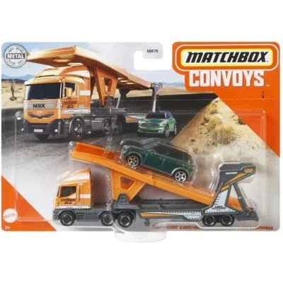 Matchbox Convoys MBX Cabover & Auto Transport Trailer with 2011 Mini Countryman - Image 1 of 4