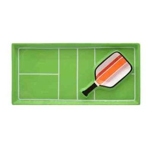 Pickleball Tray and Bowl Snack Set - Picture 1 of 2