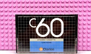 CLARION C 60    TYPE I   BLANK CASSETTE TAPE (1) (USED) - Picture 1 of 5