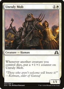 UNRULY MOB X 4 N/M- SCHATTEN ÜBER INNISTRAD MTG - Bild 1 von 1