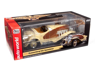 Auto World 1/18 Scala - 1935 Duesenberg SSJ Speedster - AW305 - Immagine 1 di 4