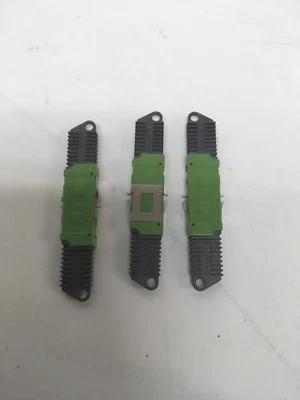 3 NUEVO Adaptador de acoplamiento simple APC Diamond F-3000, 151-001-201V201 verde con clip Foto 1 de 2