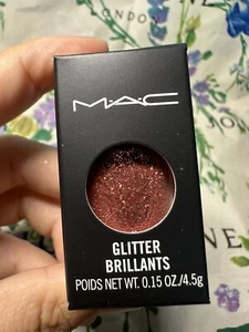New In Box MAC Glitter Brillants - Copper - Full Size 4.5g/0.15 oz - Picture 1 of 8