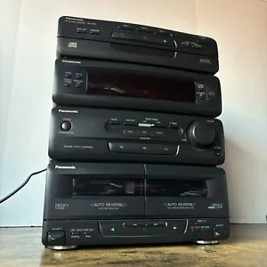 Panasonic SA-CH72 AM/FM Cambiatore 3 CD sistema stereo CD a doppia cassetta - vedi note - Foto 1 di 17