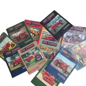 Red Power Magazine International Harvester Tractor Lot Of 12 - 2002,2003,2004 - Imagen 1 de 5