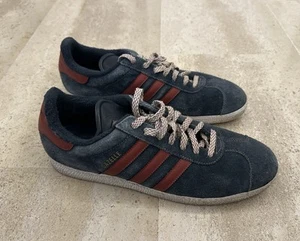 Adidas Gazelle Original Scarpe Uomo Sneaker Classic Blue Bordeaux Vintage - Foto 1 di 4