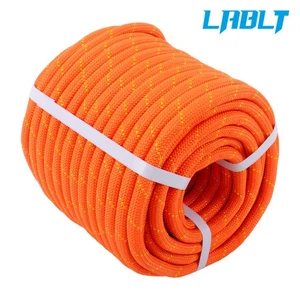 LABLT Corda in Poliestere Intrecciato 1/2 In ×125 Ft Corda da Sartiame Arborista ad Alta Resistenza - Foto 1 di 11