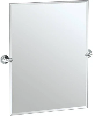 Gatco Cafe Chrome 27 1/2" x 31 1/2" Vanity Mirror - Image 1 of 2