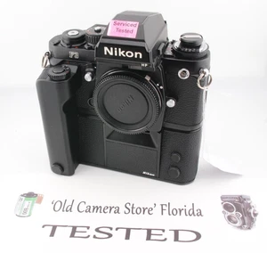 SUPERB LOVELY Nikon F3HP 35mm SLR Film Camera Body WITH DRIVE AND DATA - Picture 1 of 6