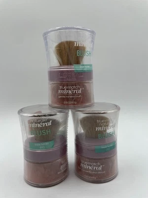 3x L’Oreal Paris True Match Mineral Blush 492 Bare Honey NEW - Image 1 of 4