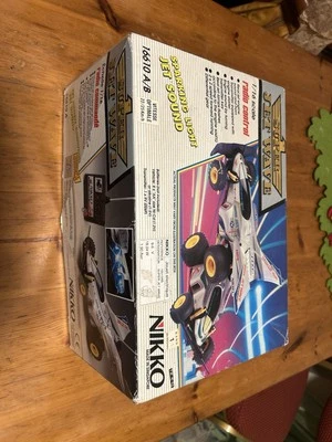 Nikko R/C radio control 1:16 Super Jet Wave  Vintage Come Nuova Testata Funzion - Immagine 1 di 4