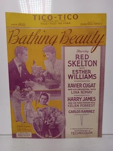 Partituras de piano Tico Tico Bathing Beauty Red Skelton Esther Williams 1943 - Imagen 1 de 2