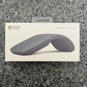 NEW Microsoft Surface Arc Wireless BlueTrack Ambidextrous Mouse - Blue & Red - Afbeelding 1 van 14