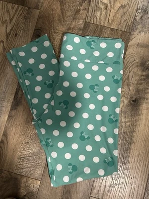 Leggings para mujer Lularoe Disney Minnie Mouse a lunares Foto 1 de 4