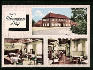 Dörverden a. d. Weser, Ansichtskarte, Hotel Dörverdener Krug - Picture 1 of 2