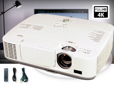 Eco-Friendly 3LCD Projector for Gaming, Golf Simulator 3100 Lumens 4K w/Bundle🎮 - Image 1 of 4