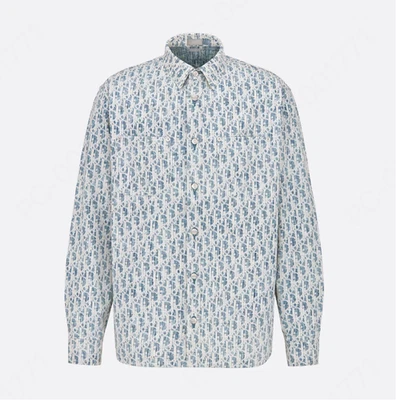 Camisa Demin Oblicua Azul y Blanca Dior Para Hombre TALLA 39 ¡USADA! ¡Excelente estado! Foto 1 de 4