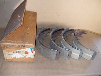 OEM MOPAR BRAKE SHOES - 1965-72 CHRYSLER/DODGE/PLYMOUTH  - 11 X 3 - #3879233 - Image 1 of 4